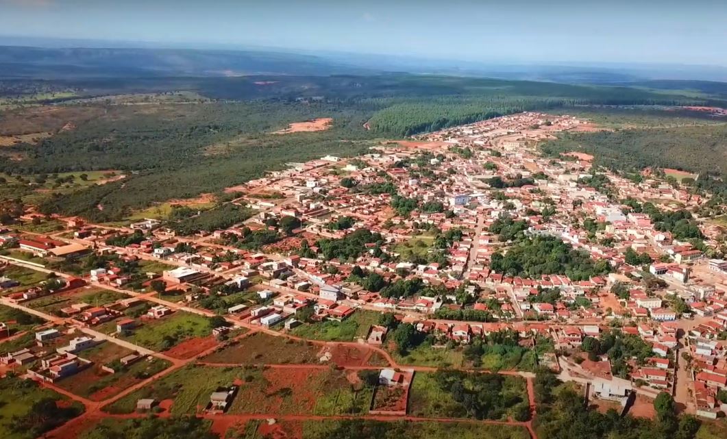 vista aerea de olhos dagua