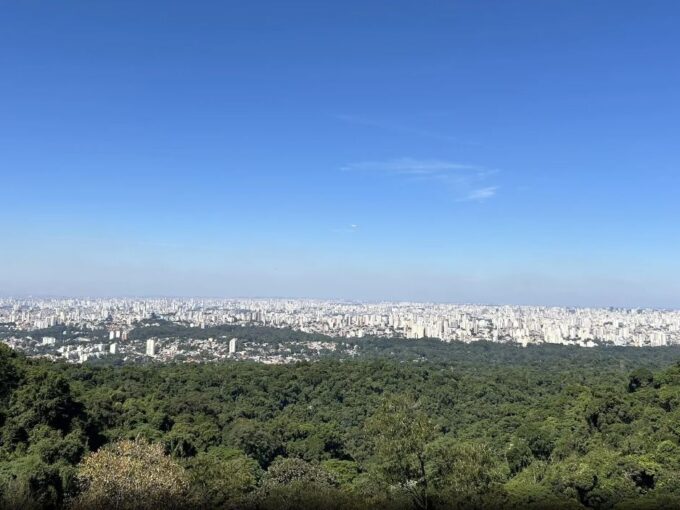 Vista Pedra da Serra da Cantareira