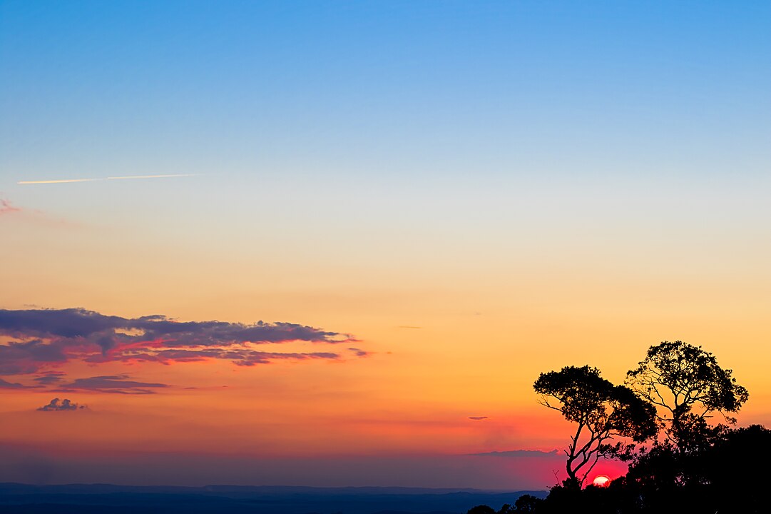 Por do sol Parque Pedra Grande em Atibaia Monumento Natural Estadual da Pedra Grande Alvaro Menezes