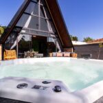 chale romantico com spa hidromassagem externa